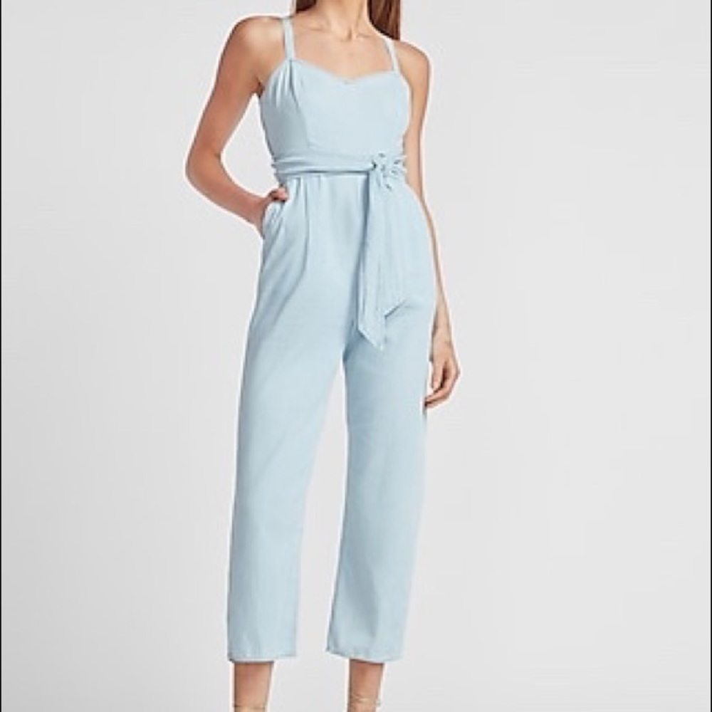 Denim jumpsuit